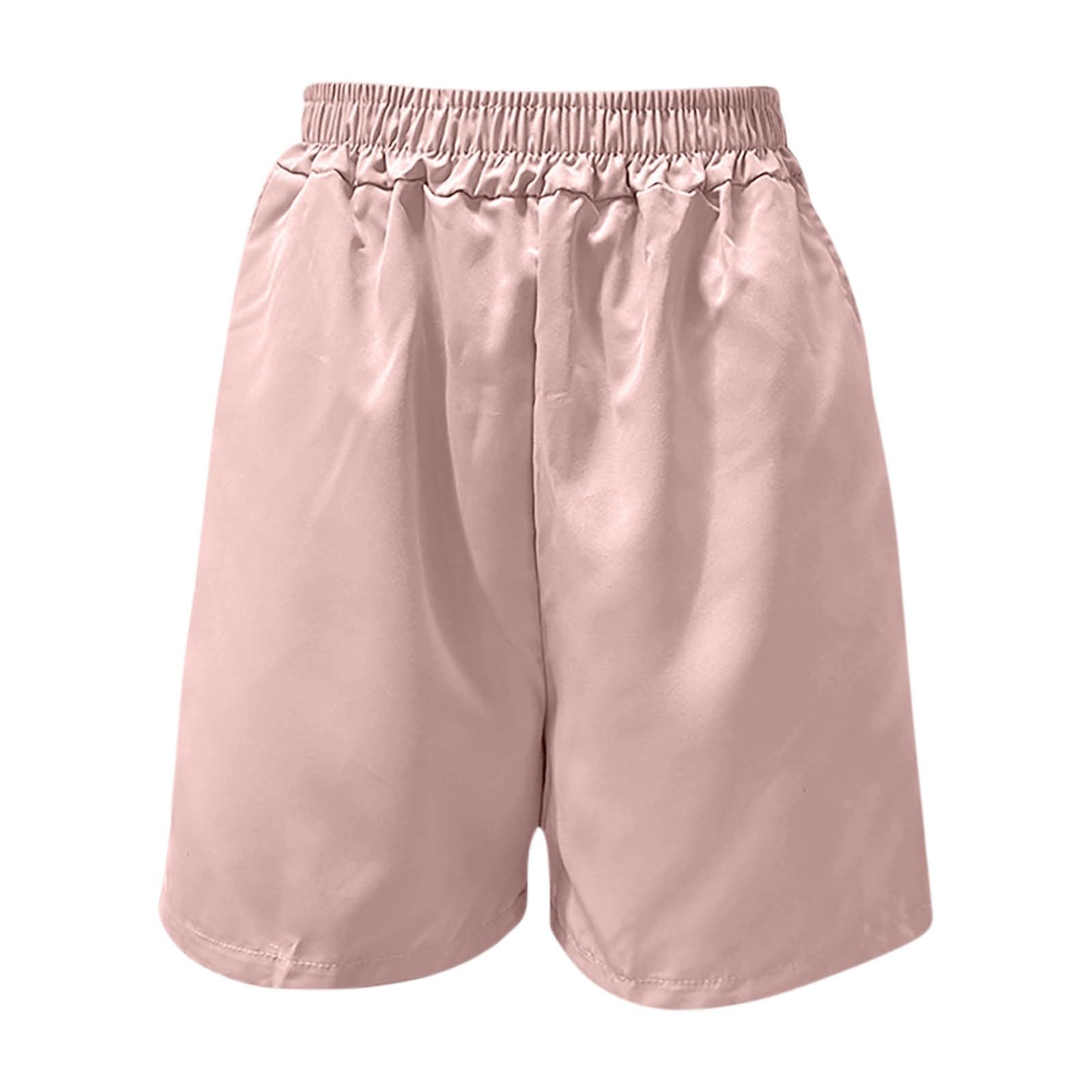 Generisch Tuta estiva da donna alla moda con cerniera frontale, maniche corte e pantaloncini, tessuto leggero per il tempo libero e la vita quotidiana, set traspirante