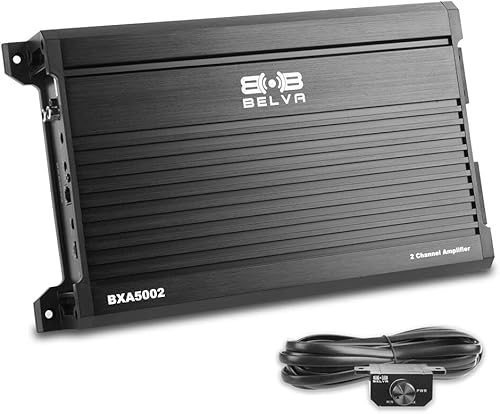 Vista 8 de Belva BXA15001 1500W de pico BX-Series 2-Ohm estable Clase-A/B Monoblock Amplificador de audio para coche MOSFET con control remoto de nivel