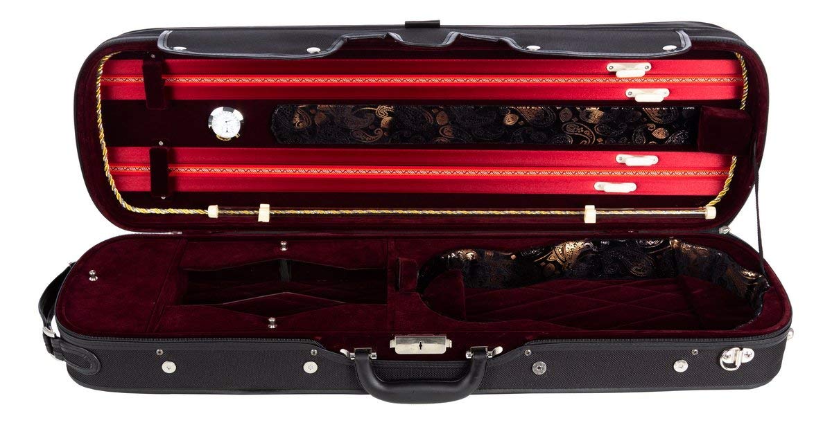 Estuche para violín madera Lord 4/4 burgundy M-Case
