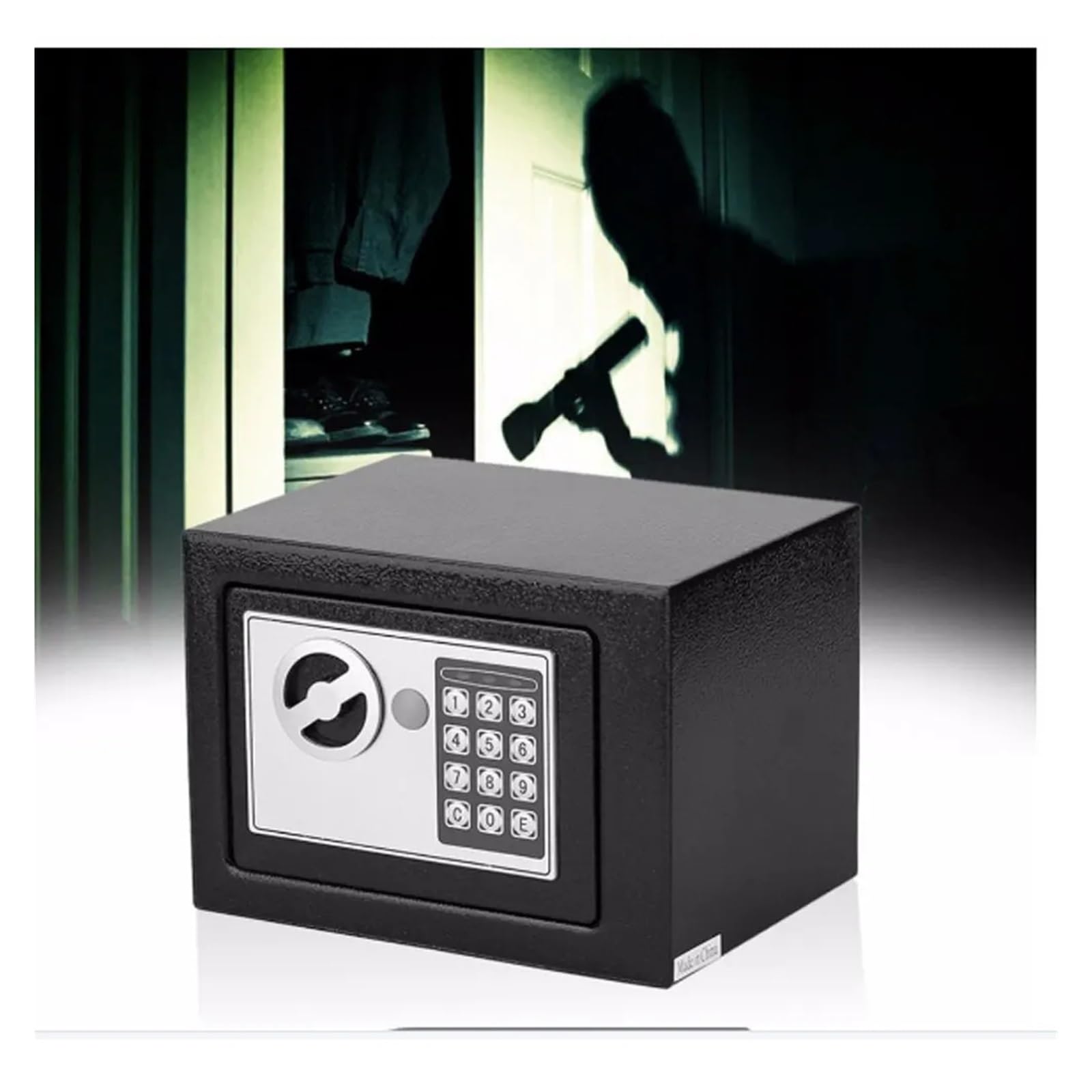 Mini cassaforte digitale in acciaio, salvaio, piccola cassaforte domestica, password, chiave, sicurezza, scatola di sicurezza, conserva denaro, gioielli, documenti - Mini Safe