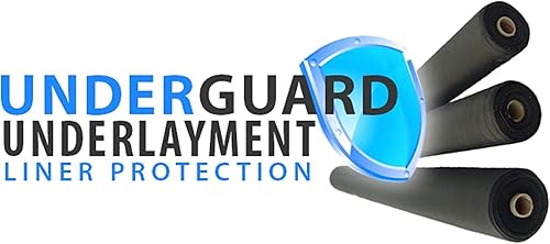 Vista 8 de UNDERGUARD Capa inferior geotextil no tejida Variación de anchos de 5 pies