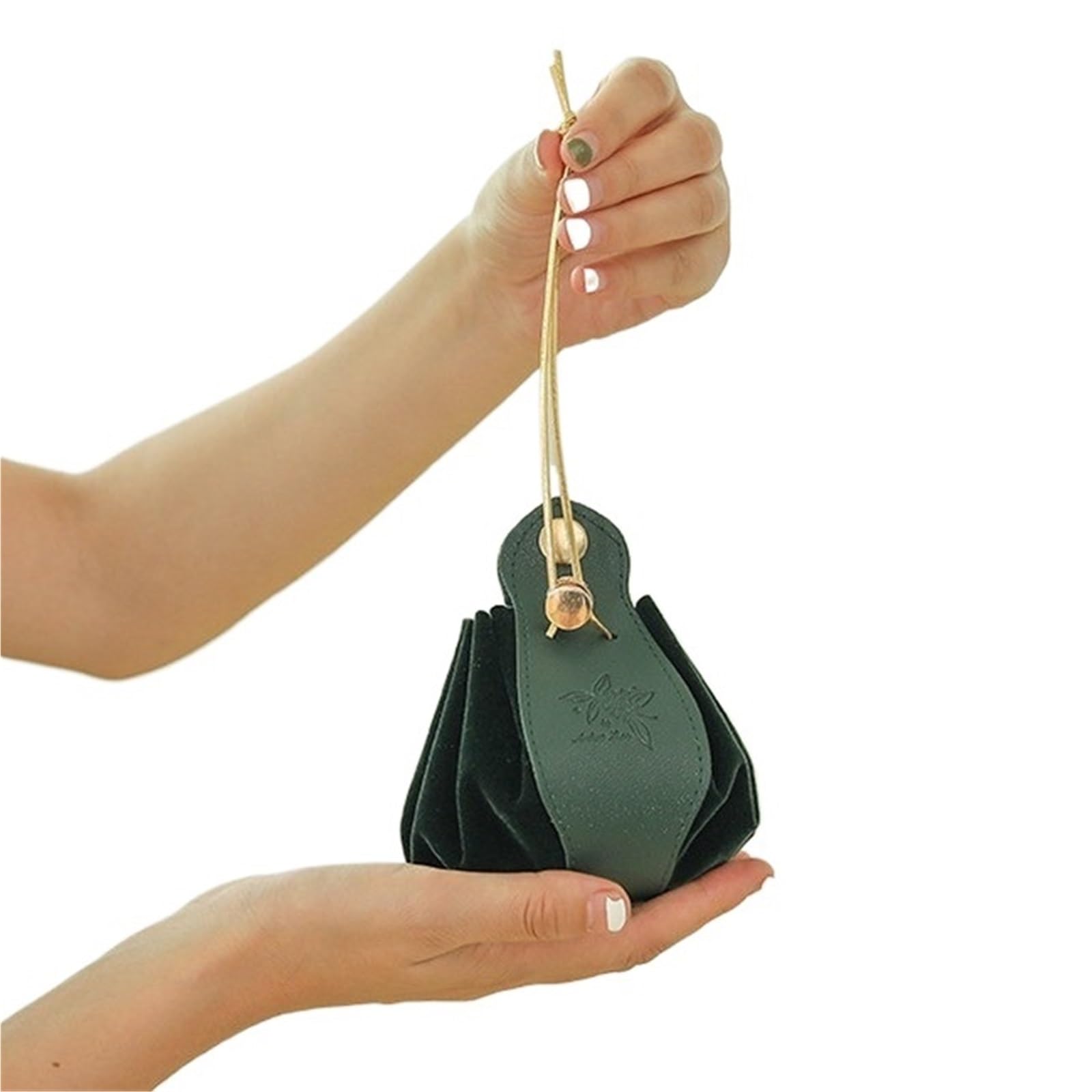 Sac for cadeaux de mariage pour invités : offrez un mini sac à main vert