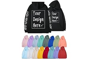 Customized Hoodies with Your Own Design Text/Picture for Men: Express Yourself through Personalized Sweaters!