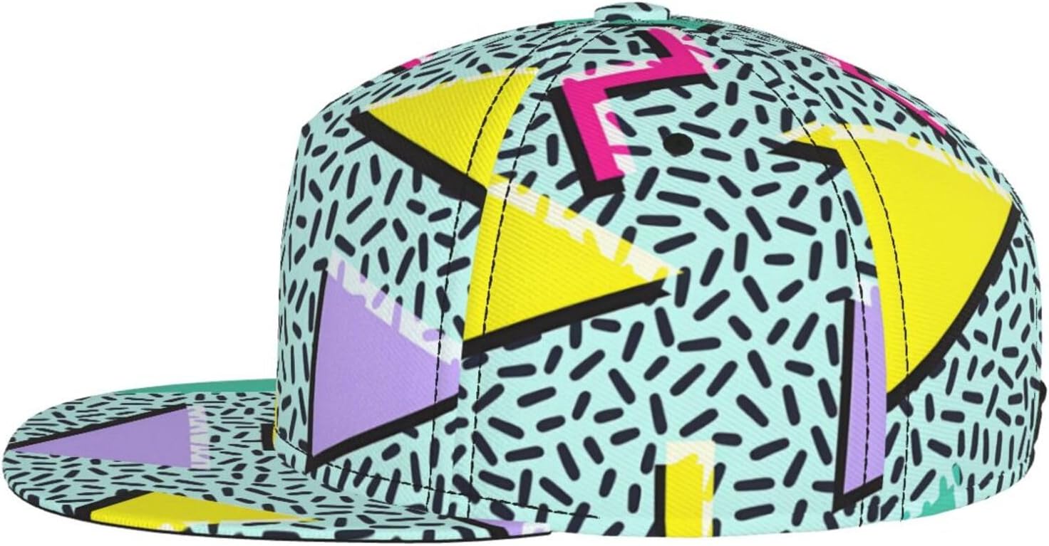 Baseball Cap Adjustable Breathable Fashion Snapback Flat Bill Hat Casual Hip Hop Hats for Men Women Outdoor - Image 2