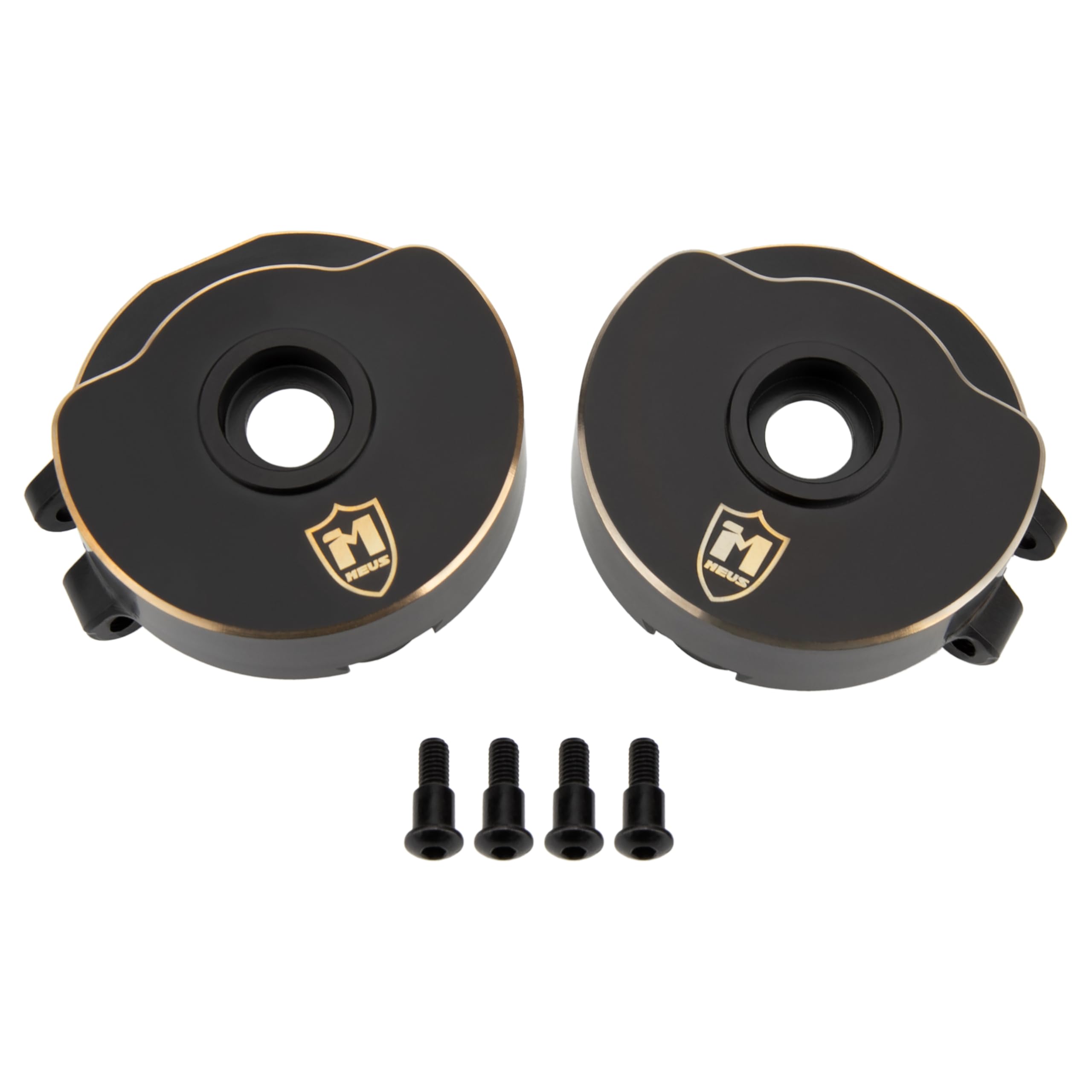 MEUS RACING Steering Knuckles ONLY for MEUS 1/10 Nylon Axles AR44/AR45/Capra Wheel Distance (Brass)