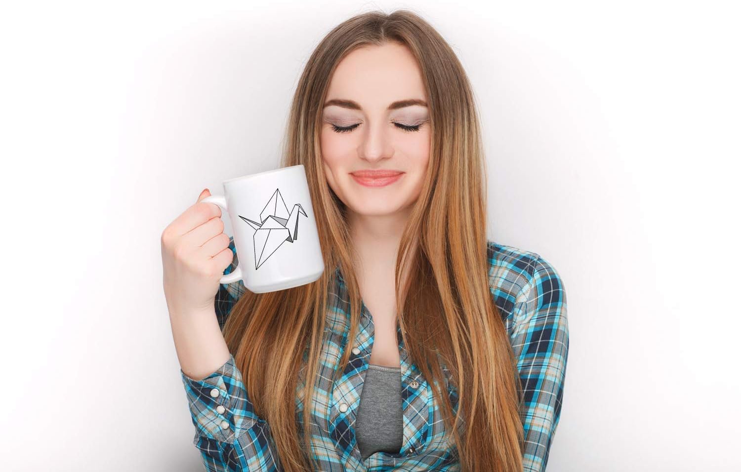 Sole Crane Mug-11 Ounce White Ceramic Mug, Gift Ideas for Valentines day Wedding Anniversary Birthday Get Well Soon, Coffee Mug for Friend Coworker Teacher Boss Him Her Husband Wife