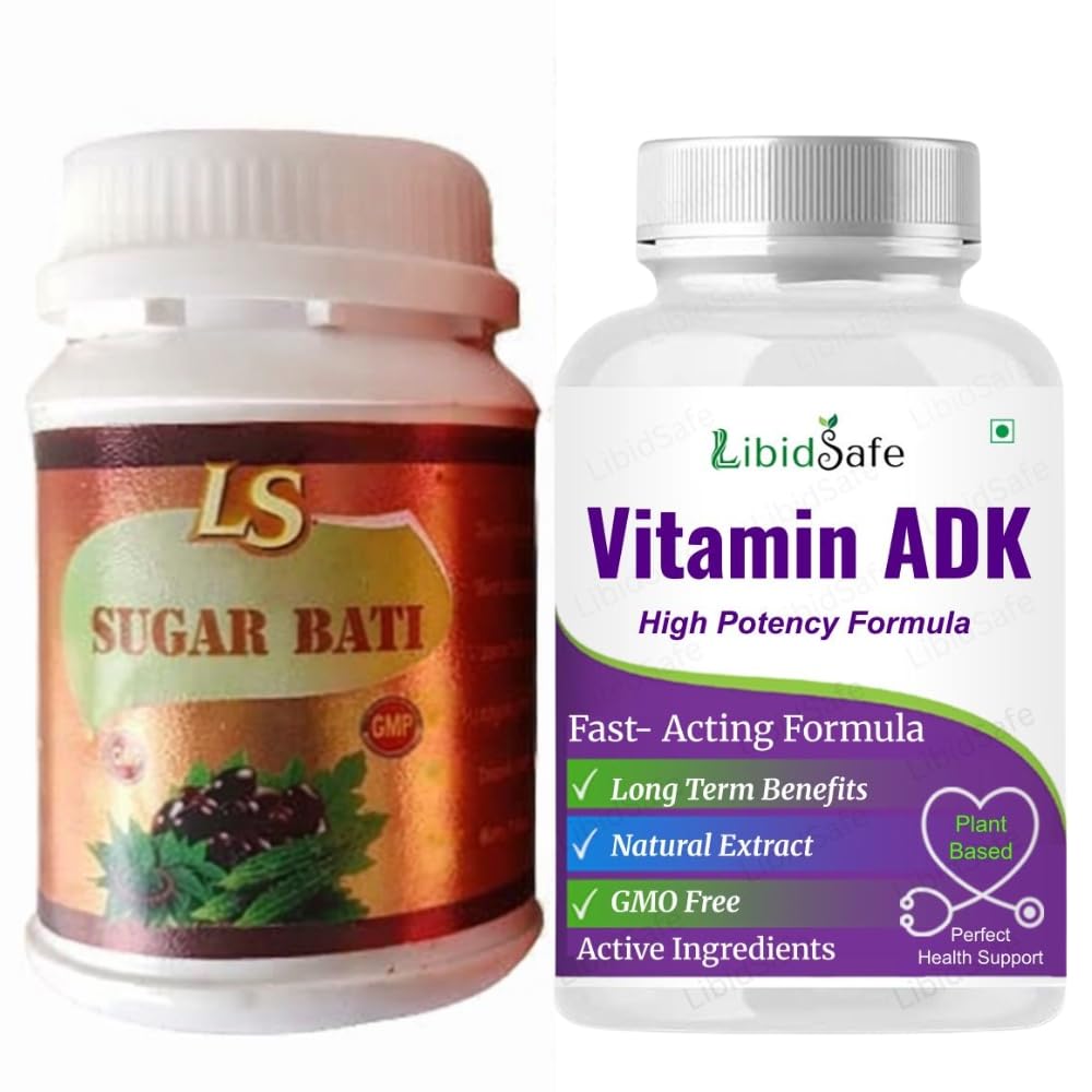 Use Sugar Bati Gold Tablet with 1 Another Herbal Diabetic Care Capsules for better purity & Ayurvedic blend than other products, easy-to-take tablets everyday-image-39