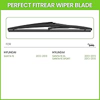 Vista 26 de PARRATI® 12 Inch Rear Wiper Blade Replacement for 2001-2012 2019-2023 Toyota RAV4 2001-2019 Highlander/2011-2024 Dodge Durango 2009-2022