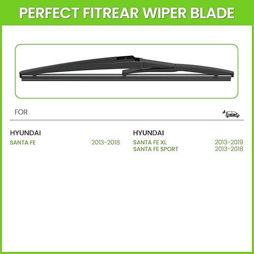 Vista 26 de PARRATI® Repuesto de limpiaparabrisas trasero de 14 pulgadas para Volvo V70 2008-2010 2017-2021 V90 2019-2022 XC40 2016-2022 XC90/2007-2013
