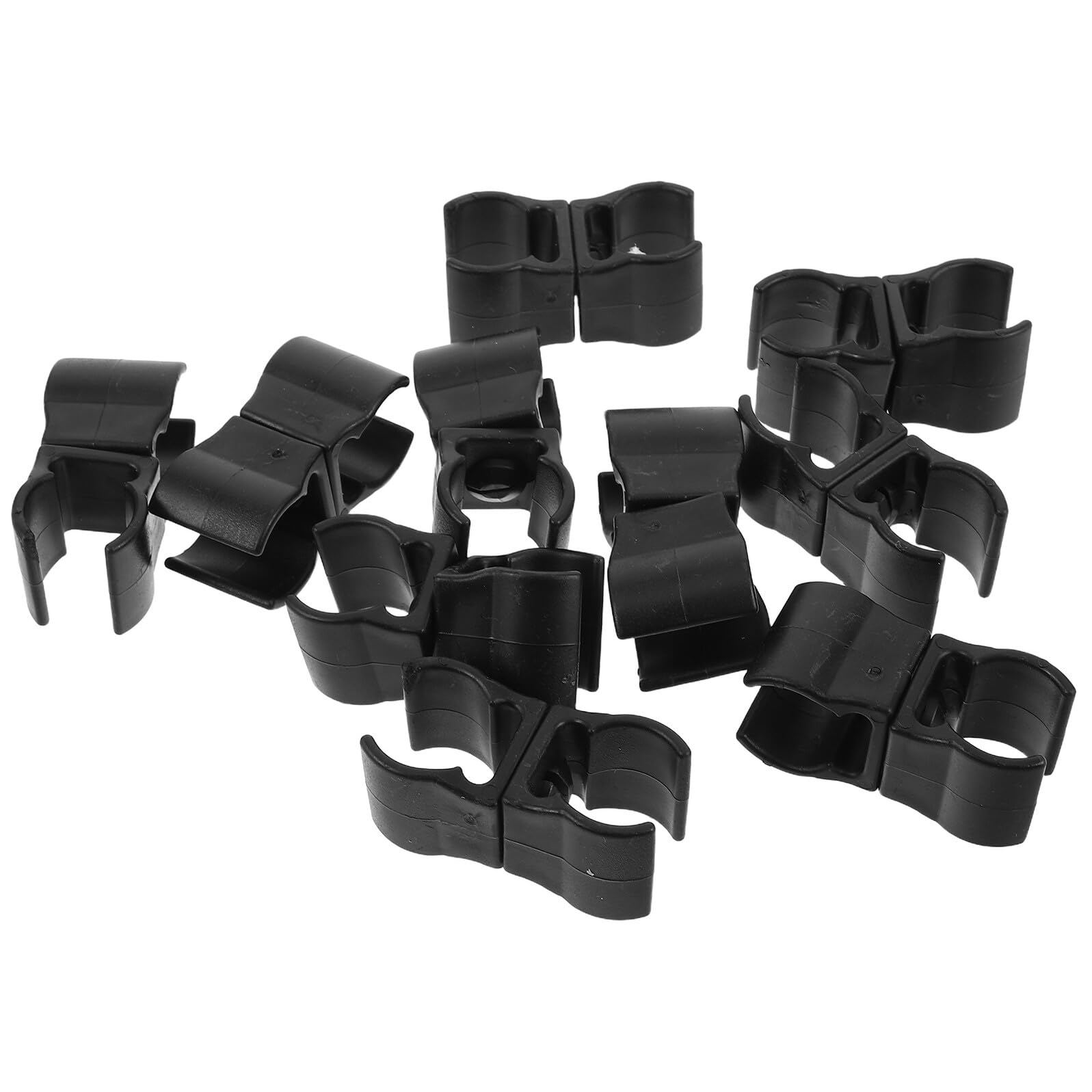 TOPBATHY 10 pièces Attaches Piquet Entraînement Football Clips Plastique Flexibles Connecteurs Bâtons Marqueurs pour Équipement Sportif