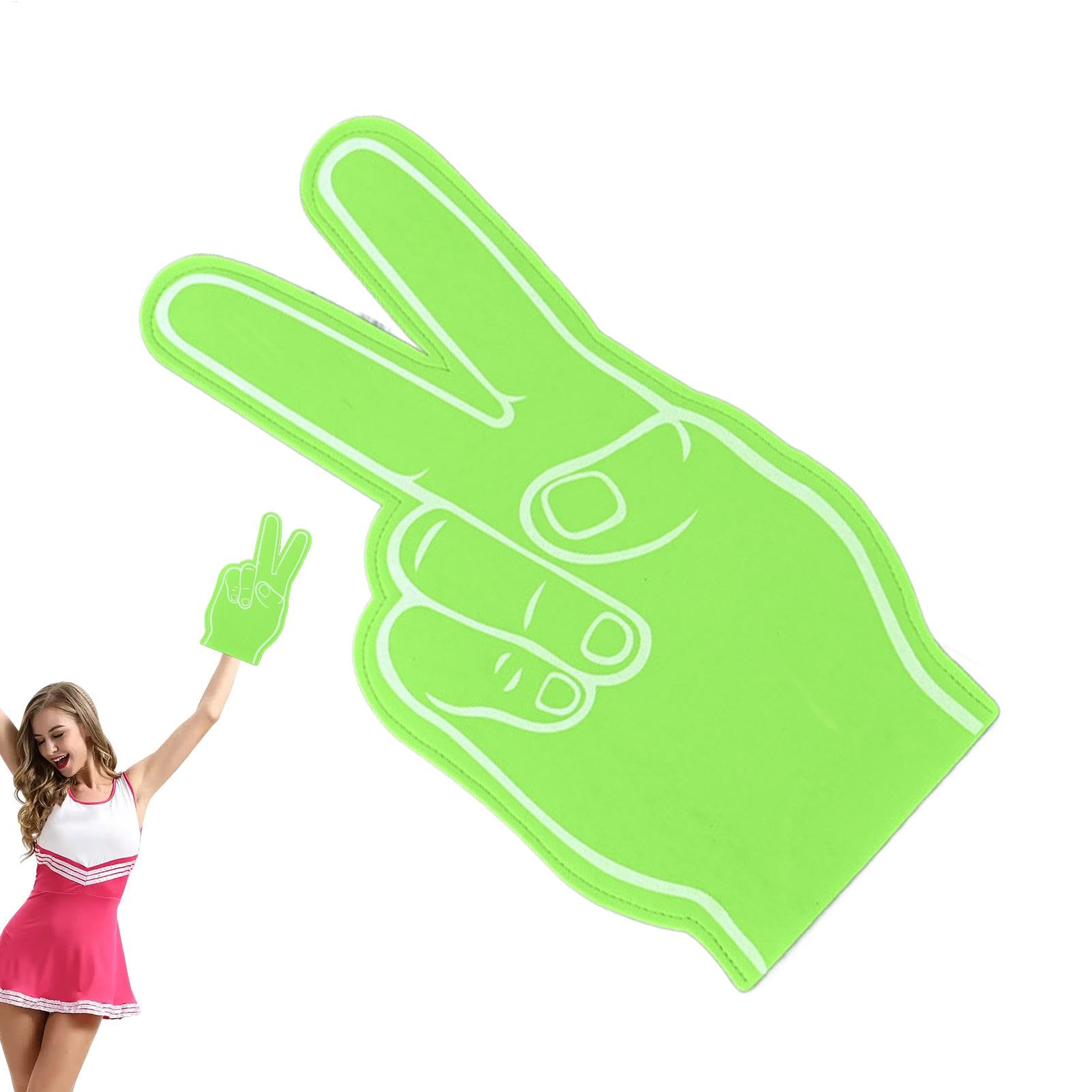 Doigt en mousse géant pour sport et pom-pom girls - Accessoire de fête créatif
