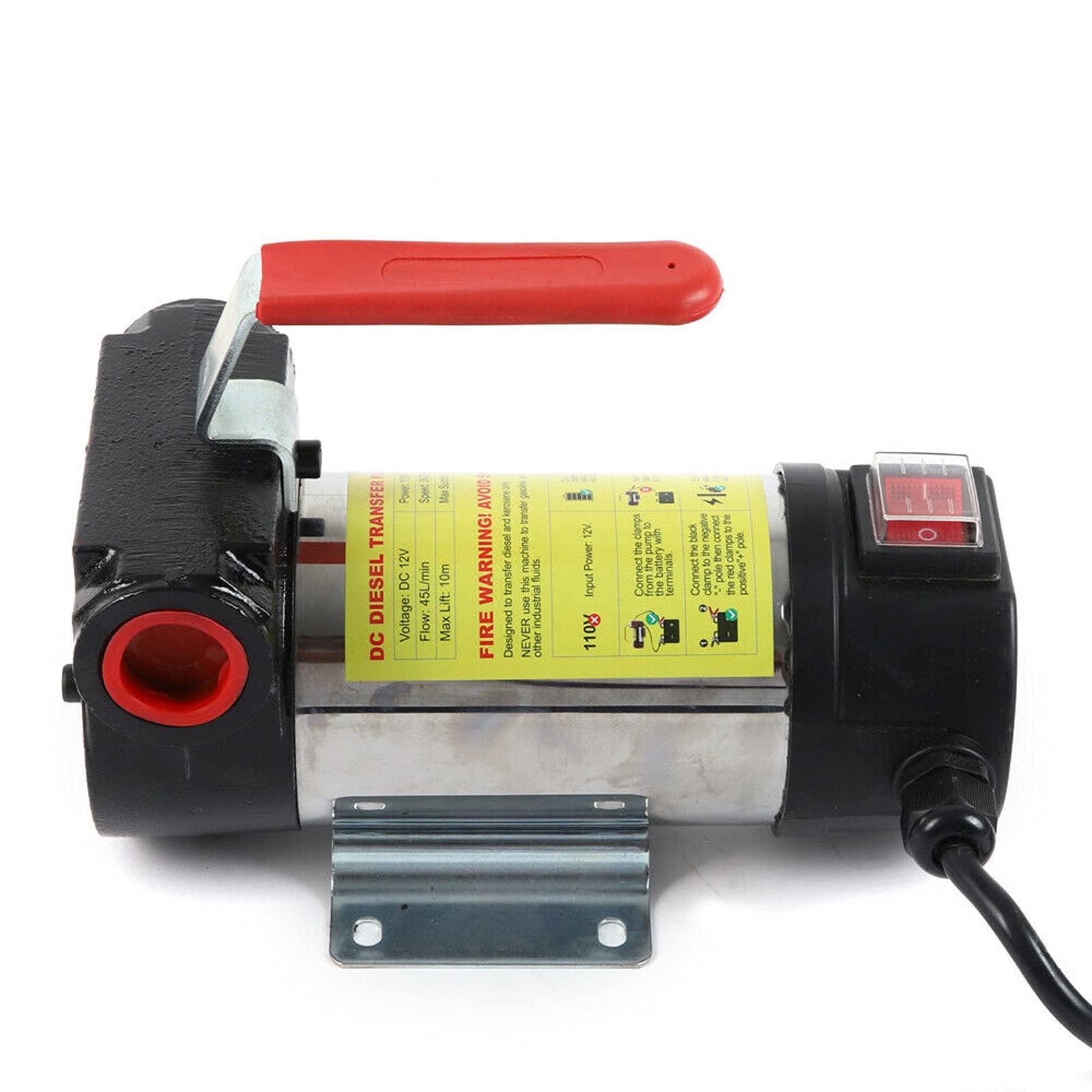 Bomba de combustible diésel autoaspirante, 12 V, 50 L/min, bomba de combustible, bomba de extracción de aceite, bomba de transferencia de líquidos, extractores, aceite, diésel, bomba de transferencia
