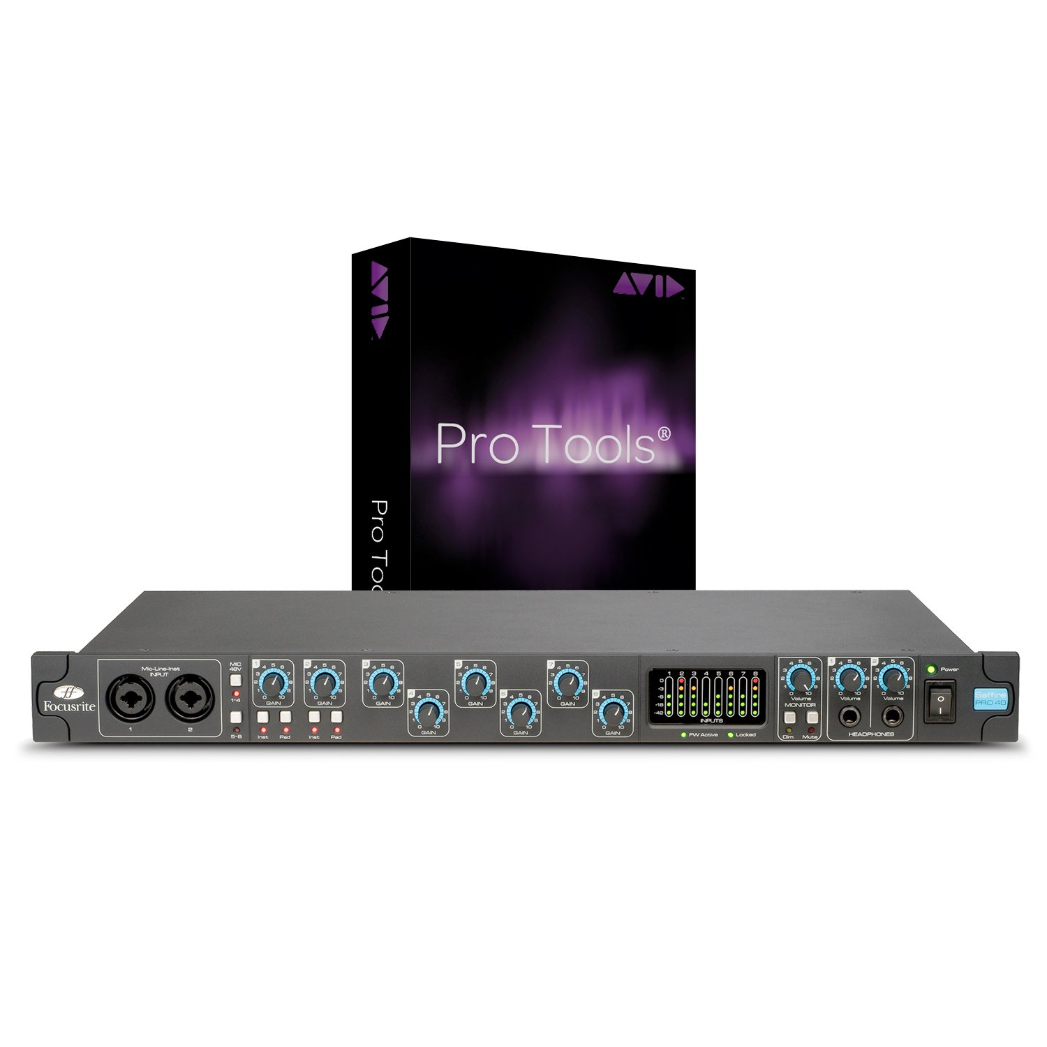 Focusrite Saffire Pro 40 Professional 20 In/20 Out Firewire