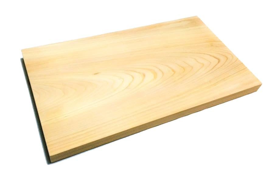 檜(ヒノキ)一枚板　まな板 Amazon | 一枚板 国産 高級 檜 ひのき まな板 46☓26☓3cm