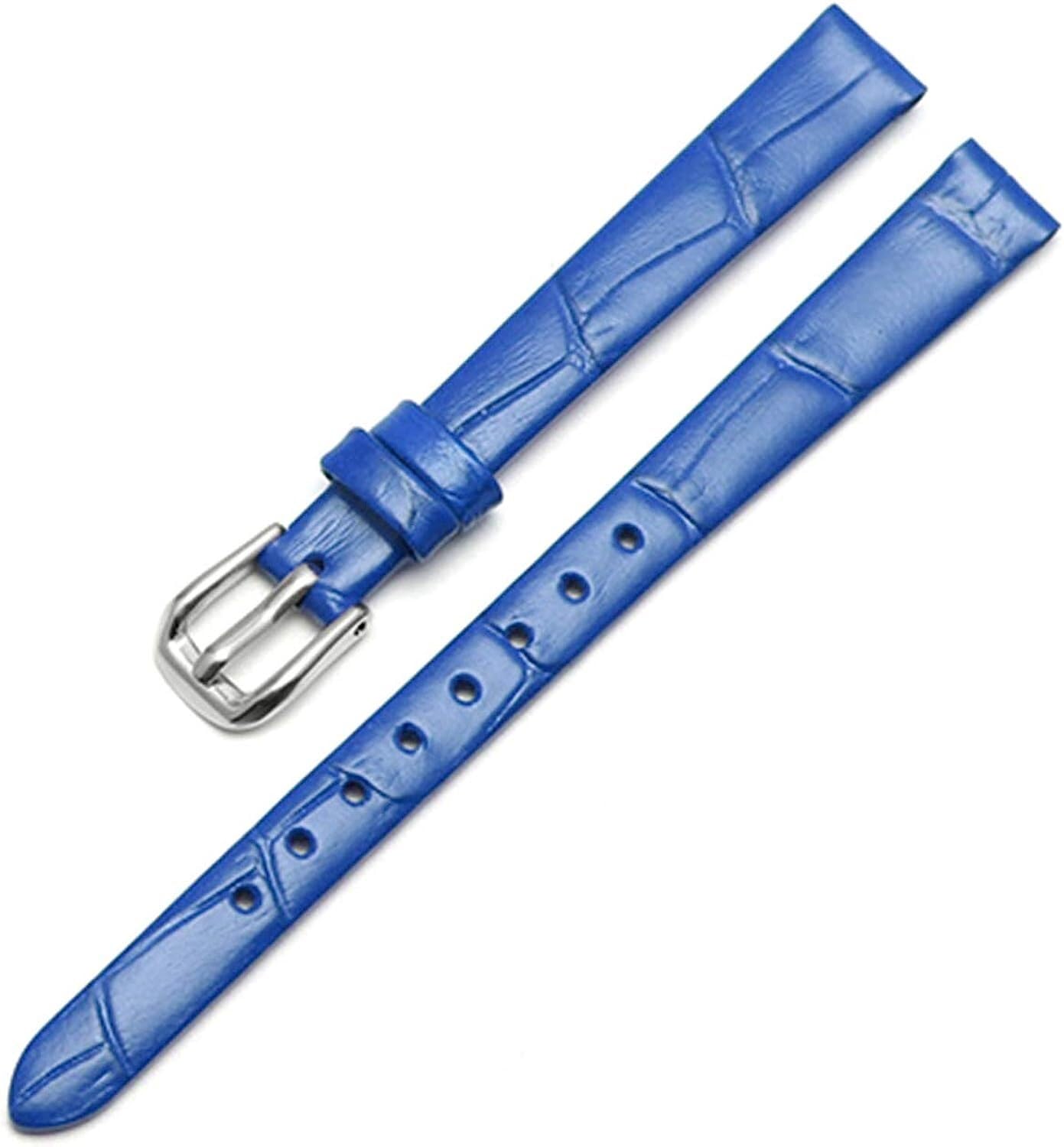 Correa de repuesto de cuero genuino Leat for mujer, tamaño pequeño,Correas de reloj
