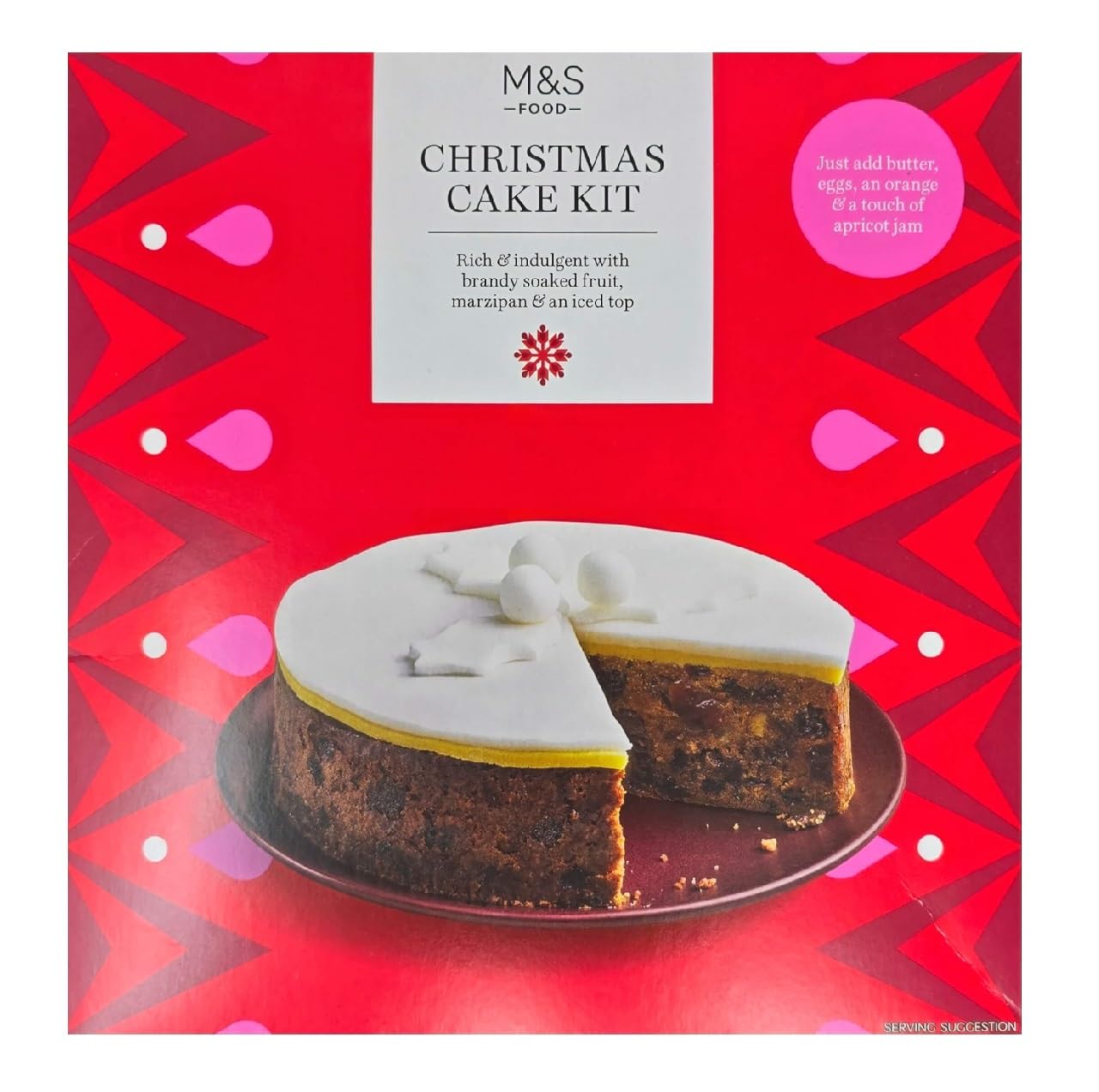 Prime Life M&S Christmas Cake Kit 1380g