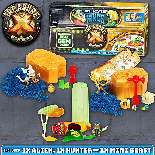 Treasure X: King's Gold - Aliens Vs Kings. Dissection & Digging Kits with Slime, Magic Rock, Action Figures, & Treasure - Thumbnail 4