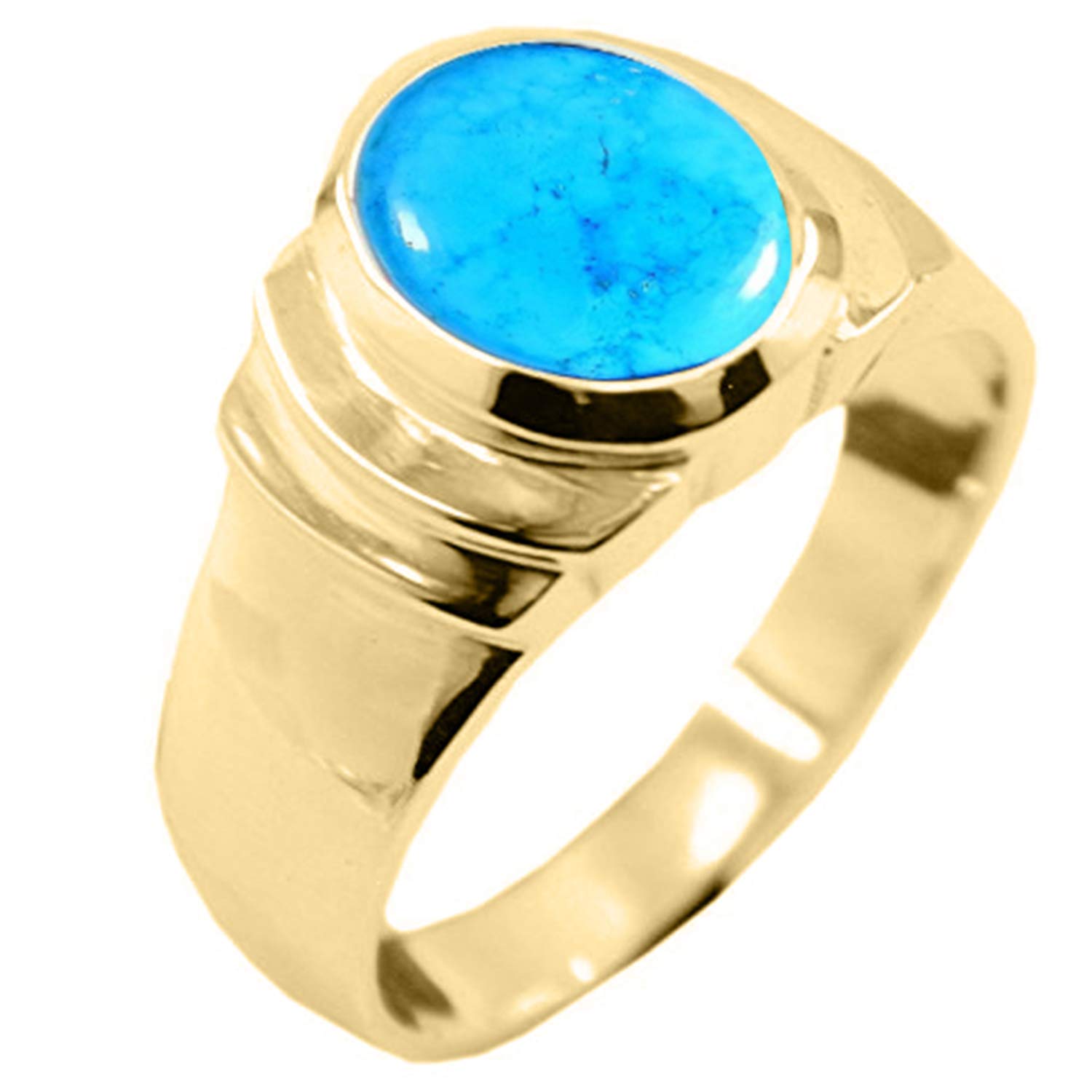 55Carat Choose Your Color Natural Birthstones 18 K Gold Plated Ring Bold Statement Jewellery Sizes 4-13