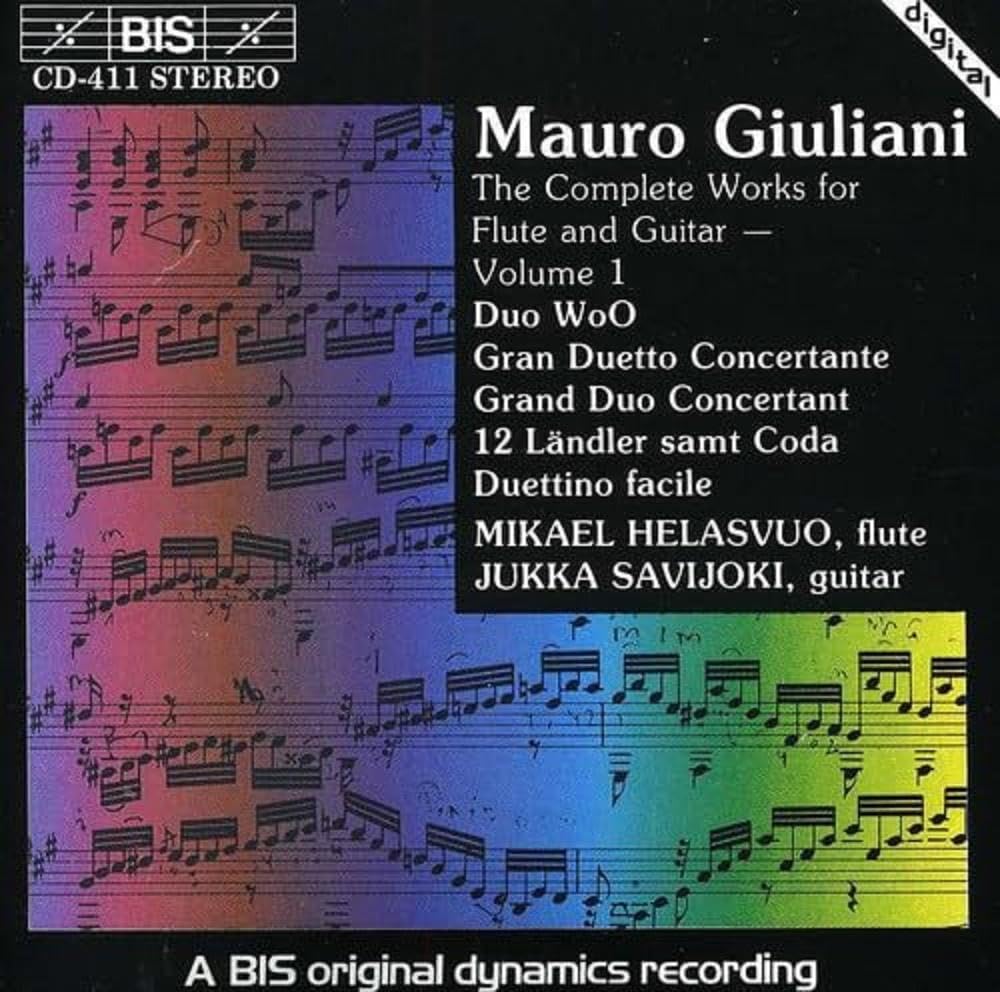 Giuliani: Works for Flute and Guitar, Vol.1