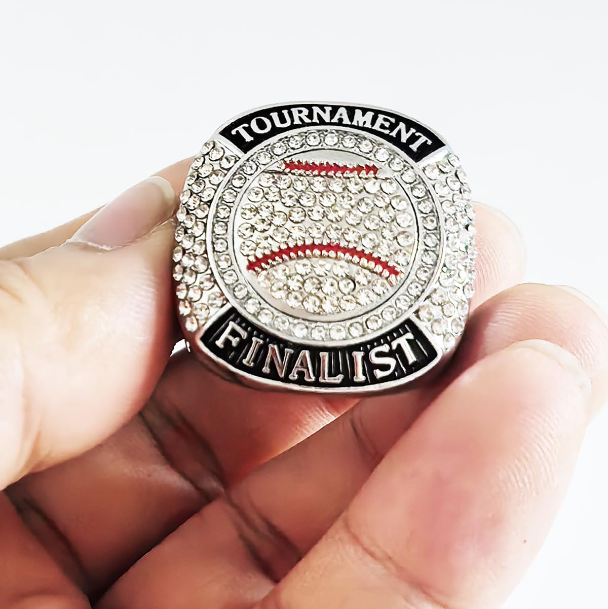 Baseballring Trophäe Award Geschenk Turnier Softball Finalist Ring