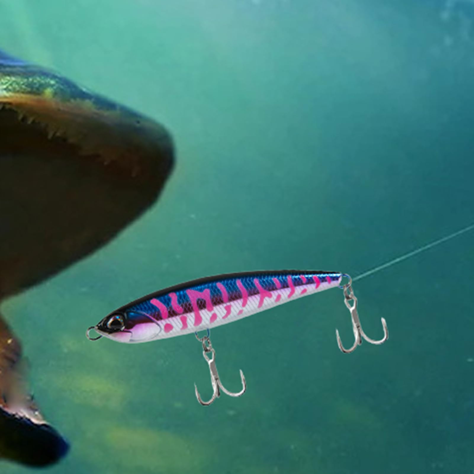 Amazon.co.jp: スローシンキングペンシルルアー - 再利用可能な