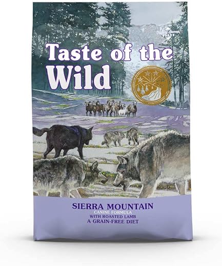 Taste of the Wild – Pienso para perros adultos Taste of the Wild Sierra Mountain cordero. 12,2 kg
