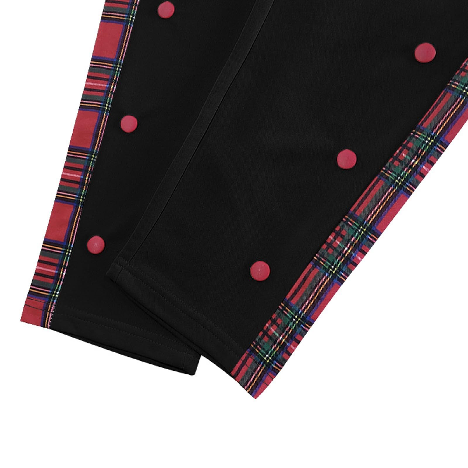 Plaid Paracadute Gamba Larga Casual Uscire Pantaloni Attivi Cargo Sudori Uomini Y2K Coulisse Button Down Baggy Comfort Allenamento Pantaloni Pantaloni da Lavoro Pantaloni da Corsa Uomo Pantaloni per