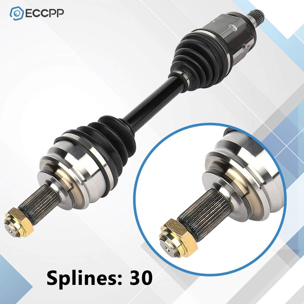 ECCPP/CV Axle Shaft Assembly 2001-2006 for BMW X5 Front Left Driver Side 3 0L 4 4L 4 8L NCV27501
