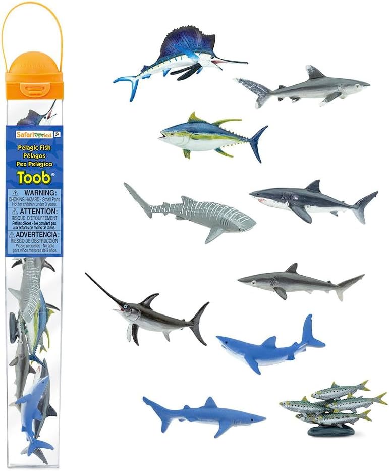 Safari Ltd. Pelagic Fish TOOB Figurines of Sailfish
