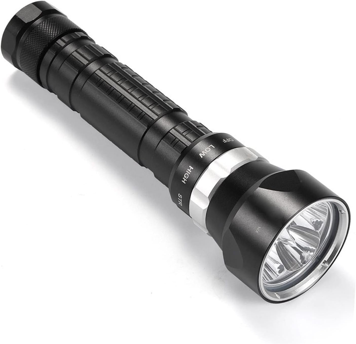 Dive Torch Diving Flashlight 4*XHP50 Underwater Super Bright LED