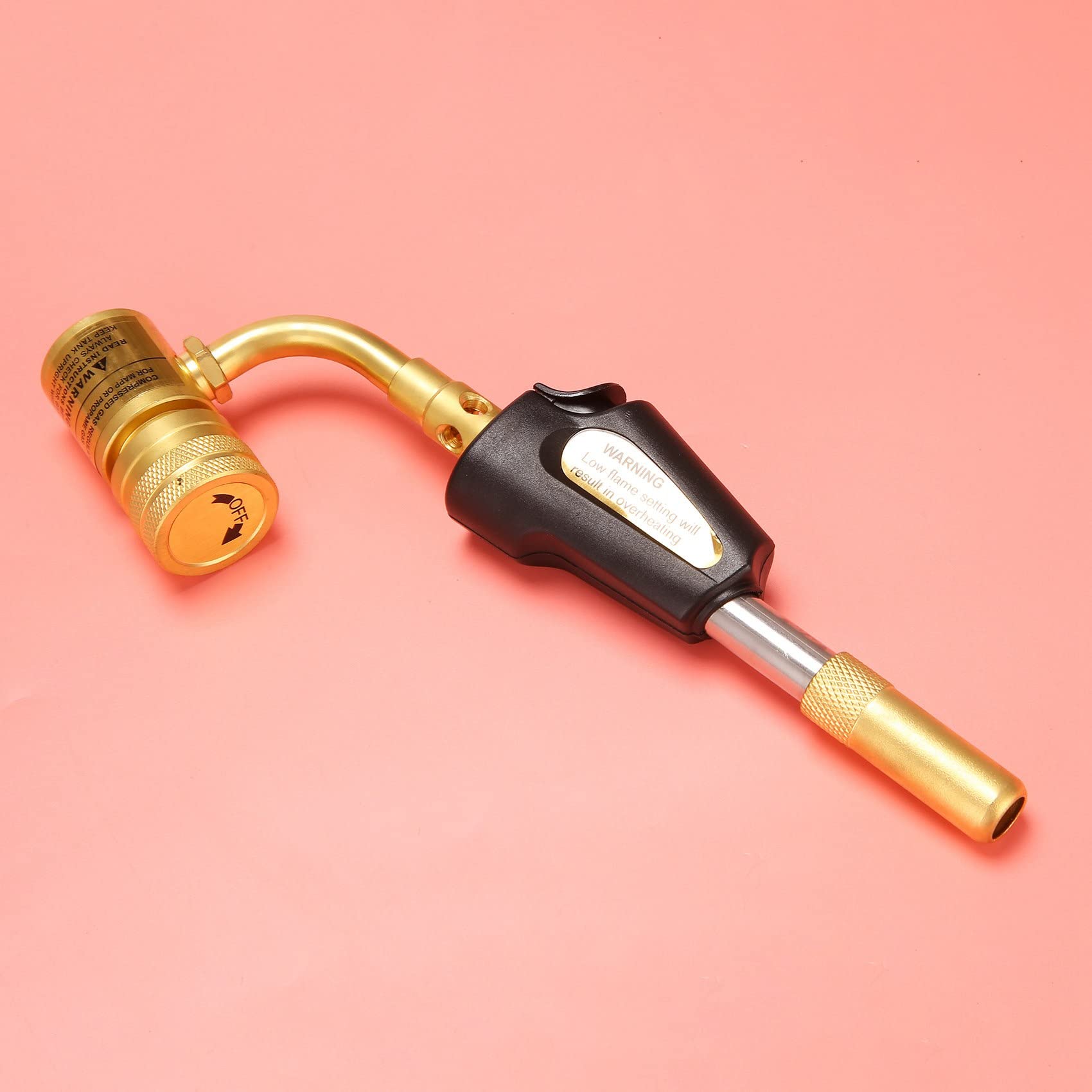 Puntas de antorcha turbo de gas, autoencendido, regulador, soldadura, soldadura, herramienta de fontanería, accesorio para el hogar