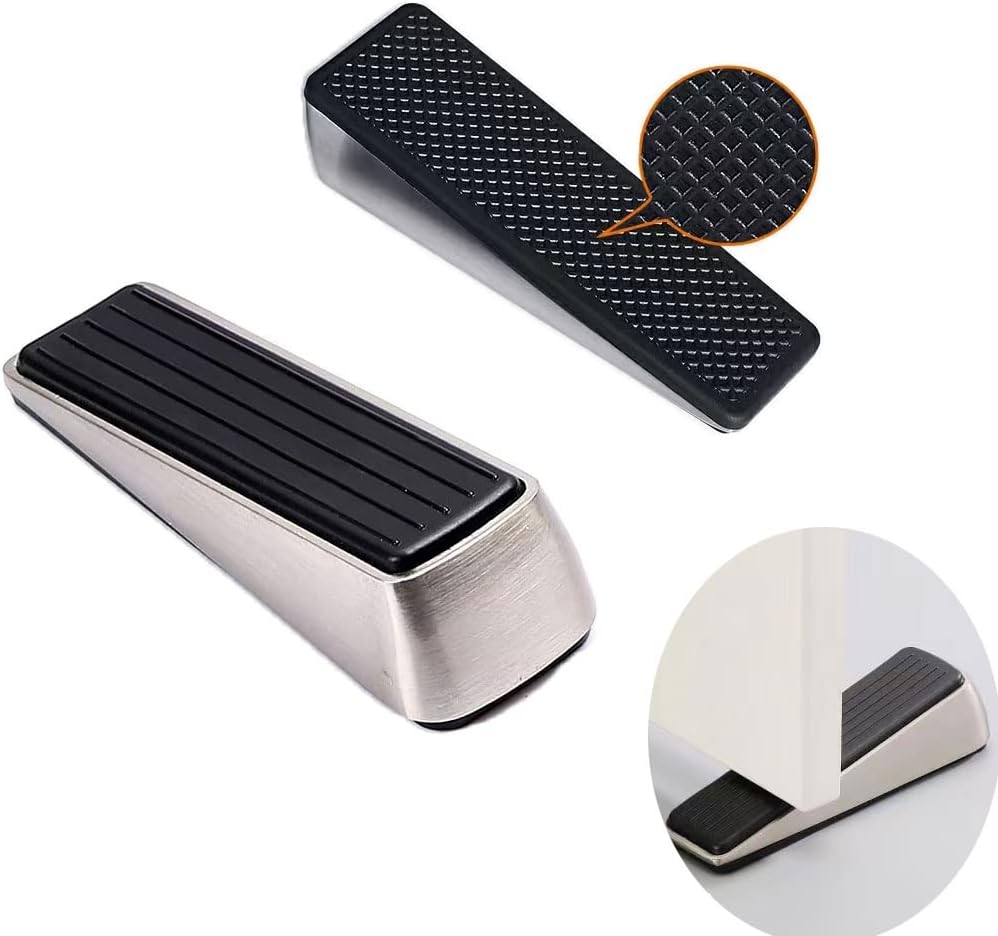 Door Stoppers, Heavy Duty Doorstops Wedge,Door Stoppers for