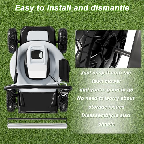 Lawn Striping Kit for Push Mower Compatible with EGO AR2100 21inch Lawn Striper, Stainless Steel, Easy to Install and Dismantle for Lawn Enthusiasts by Zelvoro - Image 4