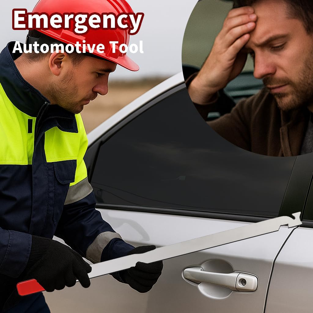22 Inches Stainless Steel Slim Jim Tool, Emergency Automotive Tool – Professional Roadside Assistance Kit for Vehicles