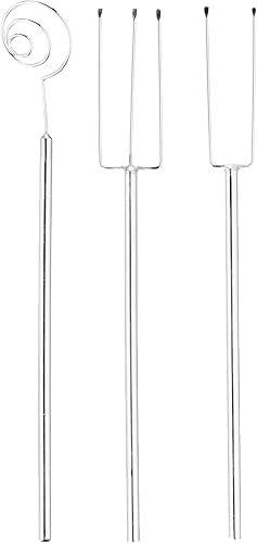 Miniatura 2 de Fox Run Juego de 3 piezas para inmersión de chocolate, 0.5 x 5 x 13 pulgadas, metálico