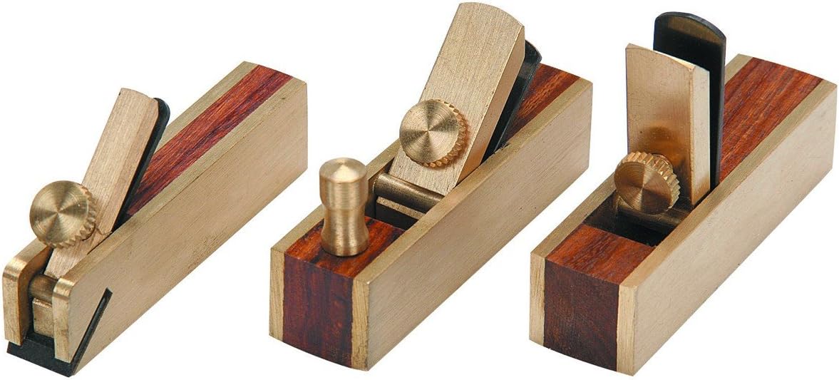 Mini Brass Plane Set 3 Pc