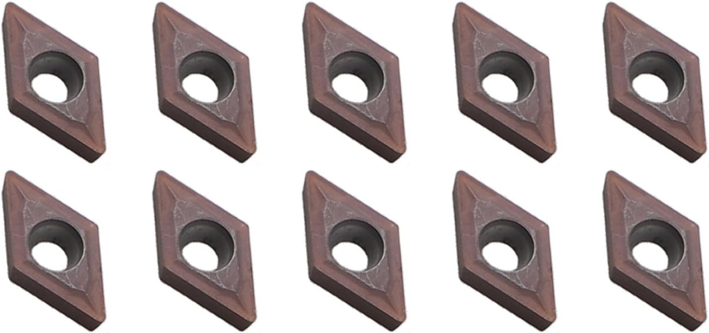 1/2" Indexable Carbide Turning Holder Set, 20PCS for DCMT21.51 and DCMT070204 Inserts, Includes Boring Bars for S12M-SDUCR07 & SDJCR1212H07 with Wrenches