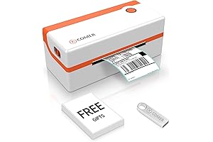 K Comer Thermal Label Printer 4x6 Shipping Label Printer for Small Business and Shipping Package