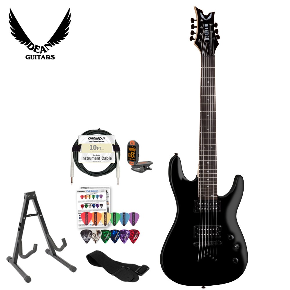 Amazon.co.jp: GoDpsMusic VN17 Dean ディーン Vendetta 7弦 エレキ 