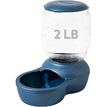 Petmate Replendish Gravity Feeder W/Microban, Pearl Peacock Blue, 2 LB, Fabriqu&eacute; aux &Eacute;tats-Unis