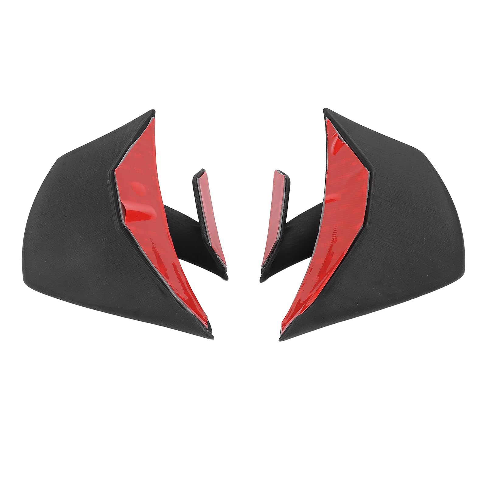 Keenso Matowe Czarne Owiewki Motocyklowe, Stałe Skrzydło Aerodynamiczne do | Motocykl Winglet Fairing matowy czarny motocykl naprawiono skrzydło wiatru dla R1000R R1000 2017 do 2023 zmniejsza wibracje