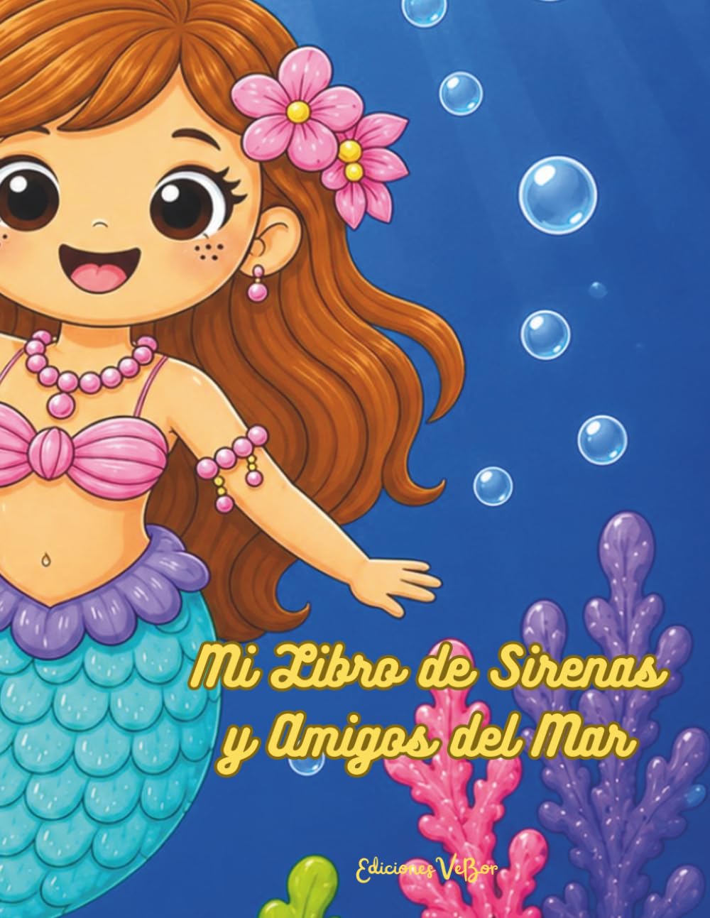 Mi Libro de Sirenas y Amigos del Mar: Edición ilustrada a color