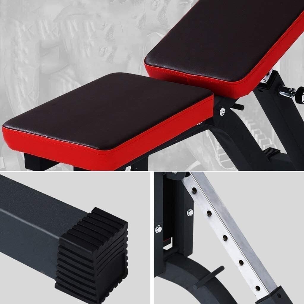 Regulowana Ławka Treningowa, Regulowana Ławka Do Ćwiczeń Ławka Do Hantli Wielofunkcyjny Sprzęt Fitness Urządzenie Do Podnoszenia Ciężarów Rd Urządzenie Do Ćwiczeń Brzucha Nośność 300 Kg