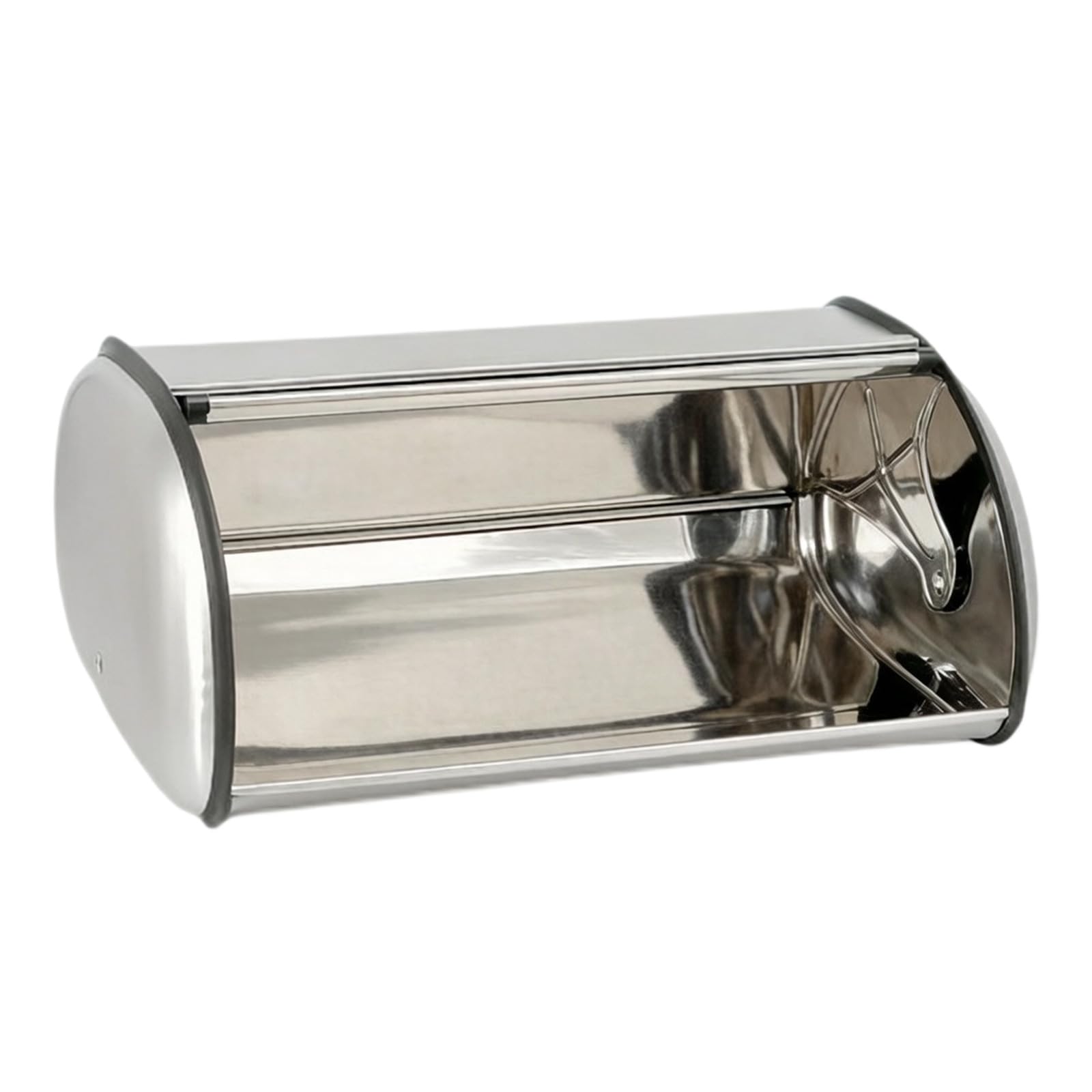 Avejjbaey Permanent Bread Storage Unit Built From Sturdy Stainless Steel Protects Against and Maintains Texture Spacious Cookie Container