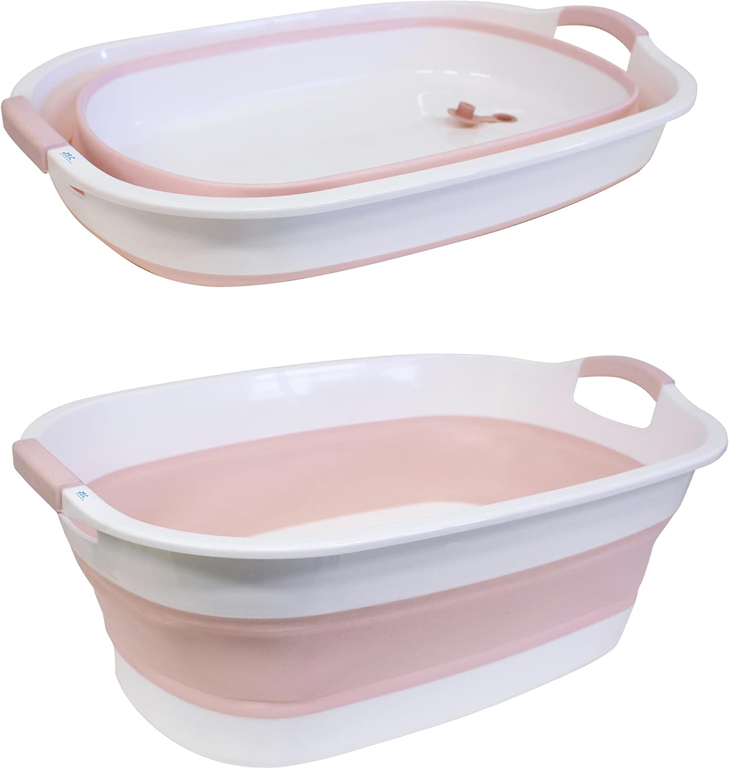 Cesto Bucato Pieghevole 58 Litri - Salvaspazio, Multiuso, Per Casa E Campeggio, Grigio