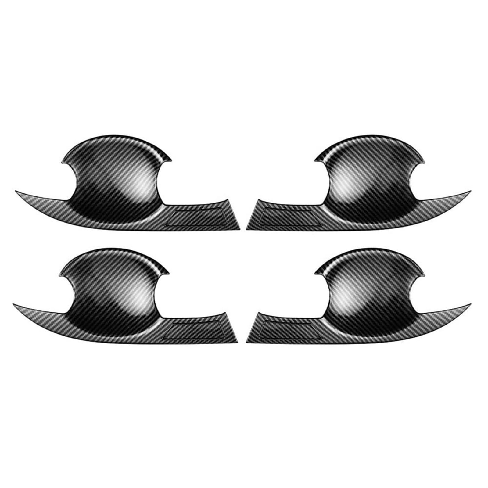KJHOPY Car Door Handle Cover Exterior Trim Decorative Accessories for Nissan for X-Trail T33 2021 2022 Exterior Door Handle