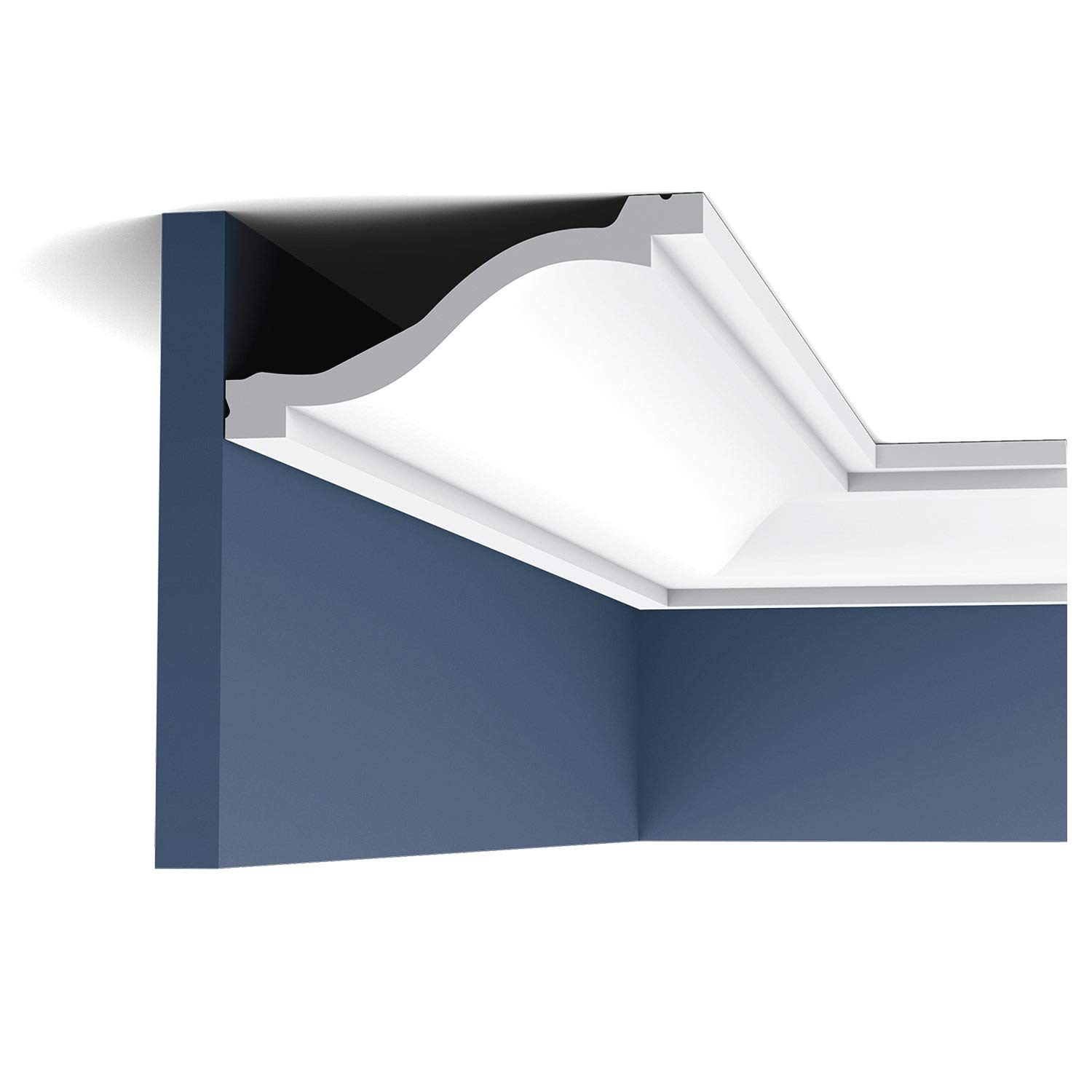 Corniche C331 Orac en mousse de polyuréthane rigide prétraité pour moulure de plafond 200cm