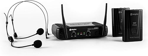 Skytec 179178A STWM712H VHF-Funkmikrofon-Set kabellos KanA le Headset :
DJ- und VJ-Equipment