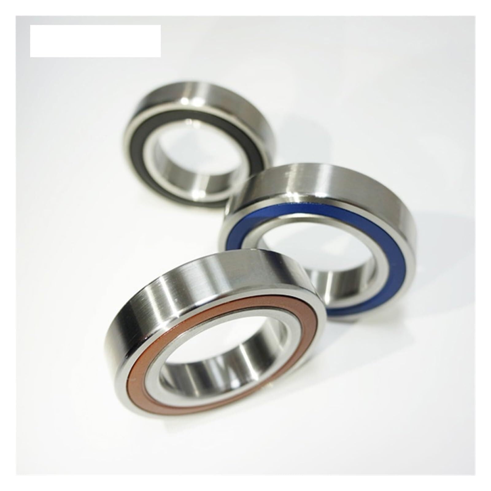 Industrial Shaft Bearings, 1pcs 7008 7008C 2RZ HQ1 P4 40x68x15 Sealed Angular Bearings Speed Spindle CNC ABEC-7 SI3N4 Ceramic Ball