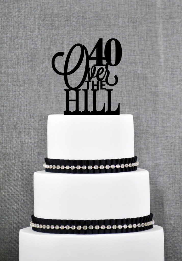Over the Hill Cake Topper by Chicago Factory Customize with any age you like S107